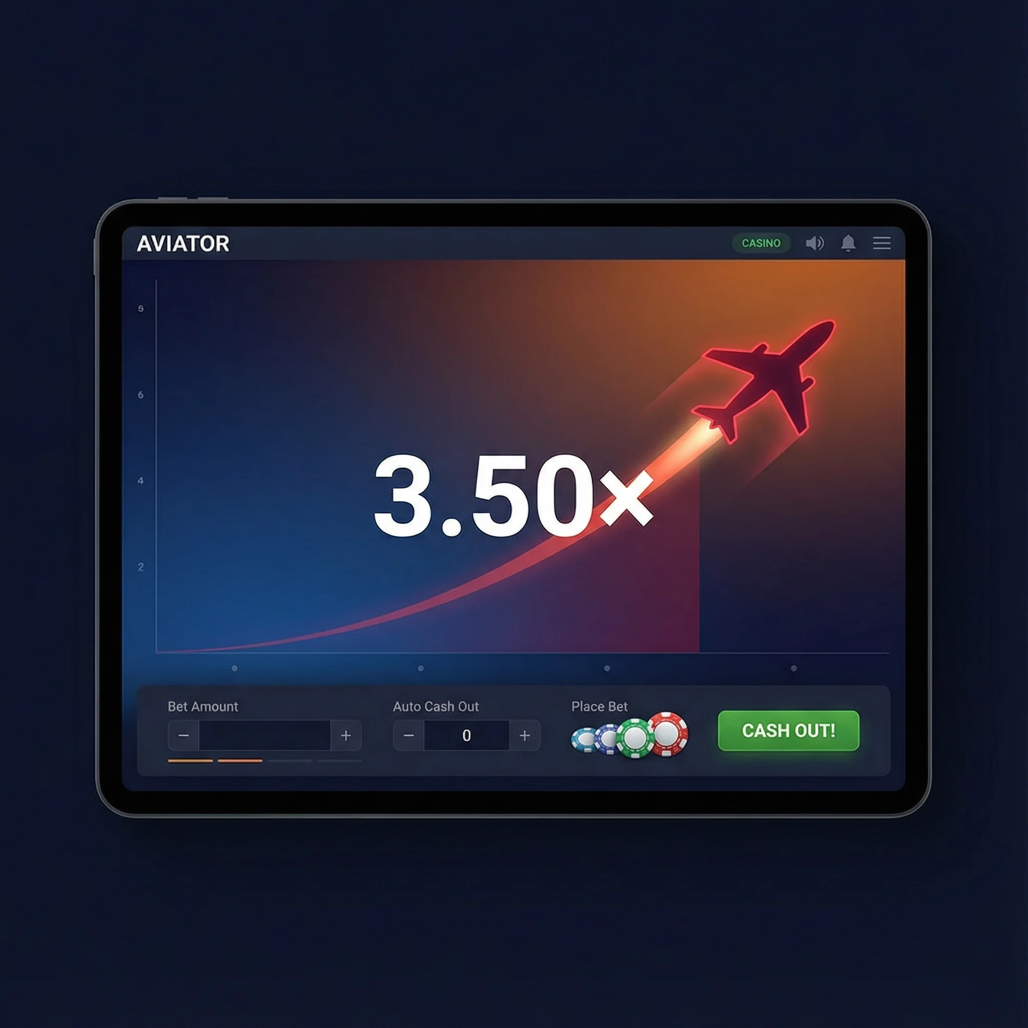 Aviator en Casino 888