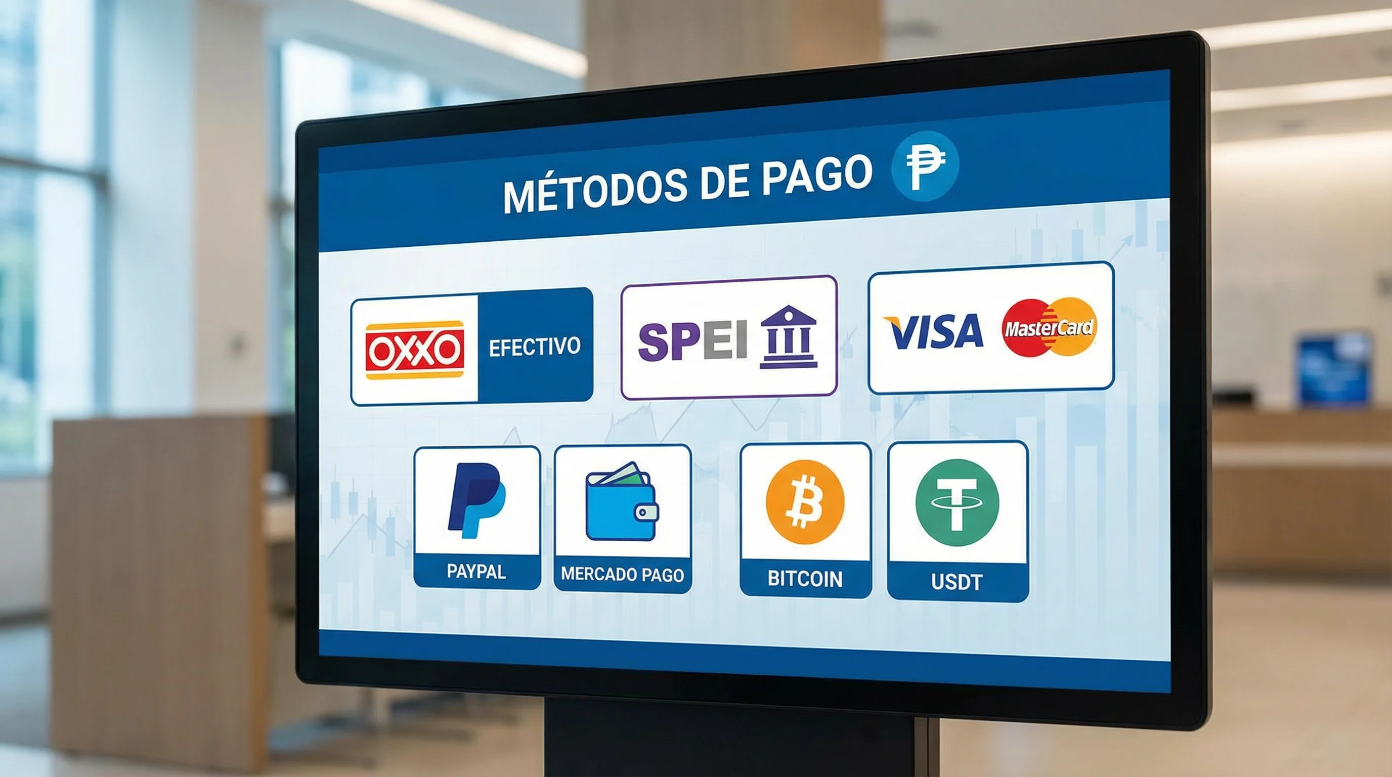 Métodos de pago Casino 888 México